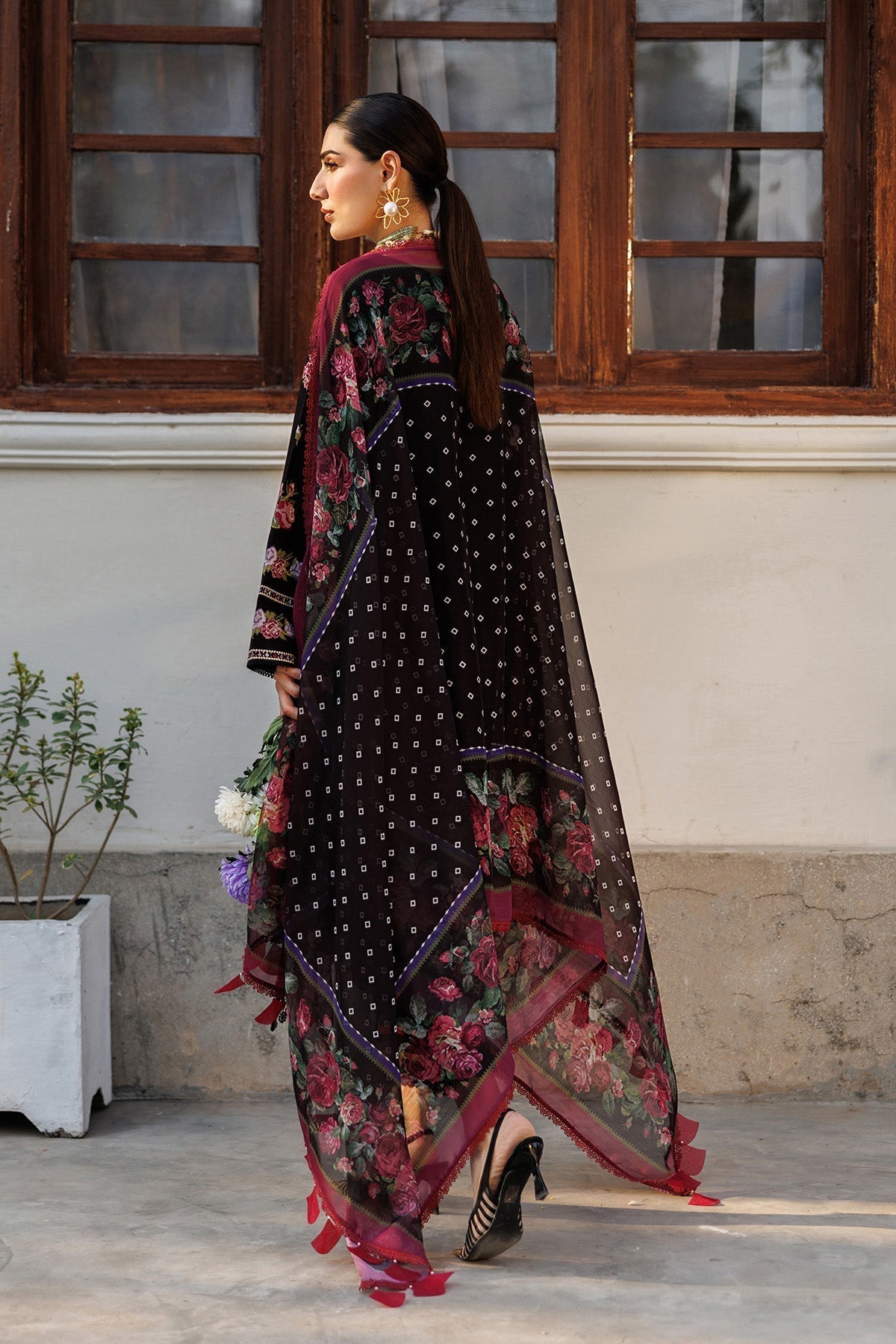 Alizeh | Eid Festive Lawn | AF-EL-7051-Vogue - House Of Hania