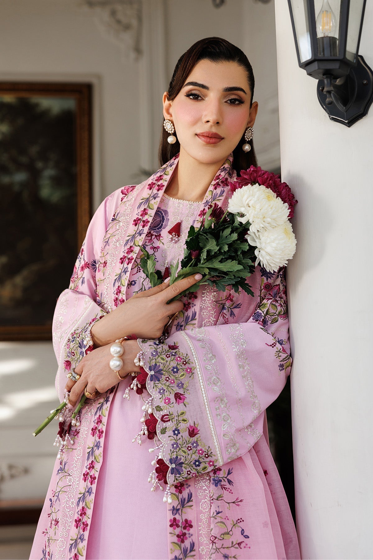 Alizeh | Eid Festive Lawn | AF-EL-7052-Truba - House Of Hania