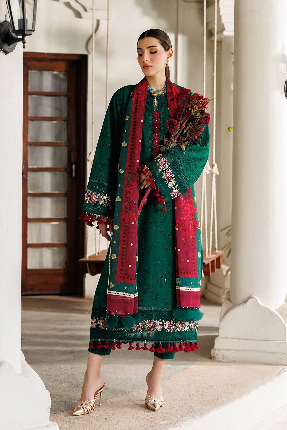 Alizeh | Eid Festive Lawn | AF-EL-7053-Evlyn - House Of Hania