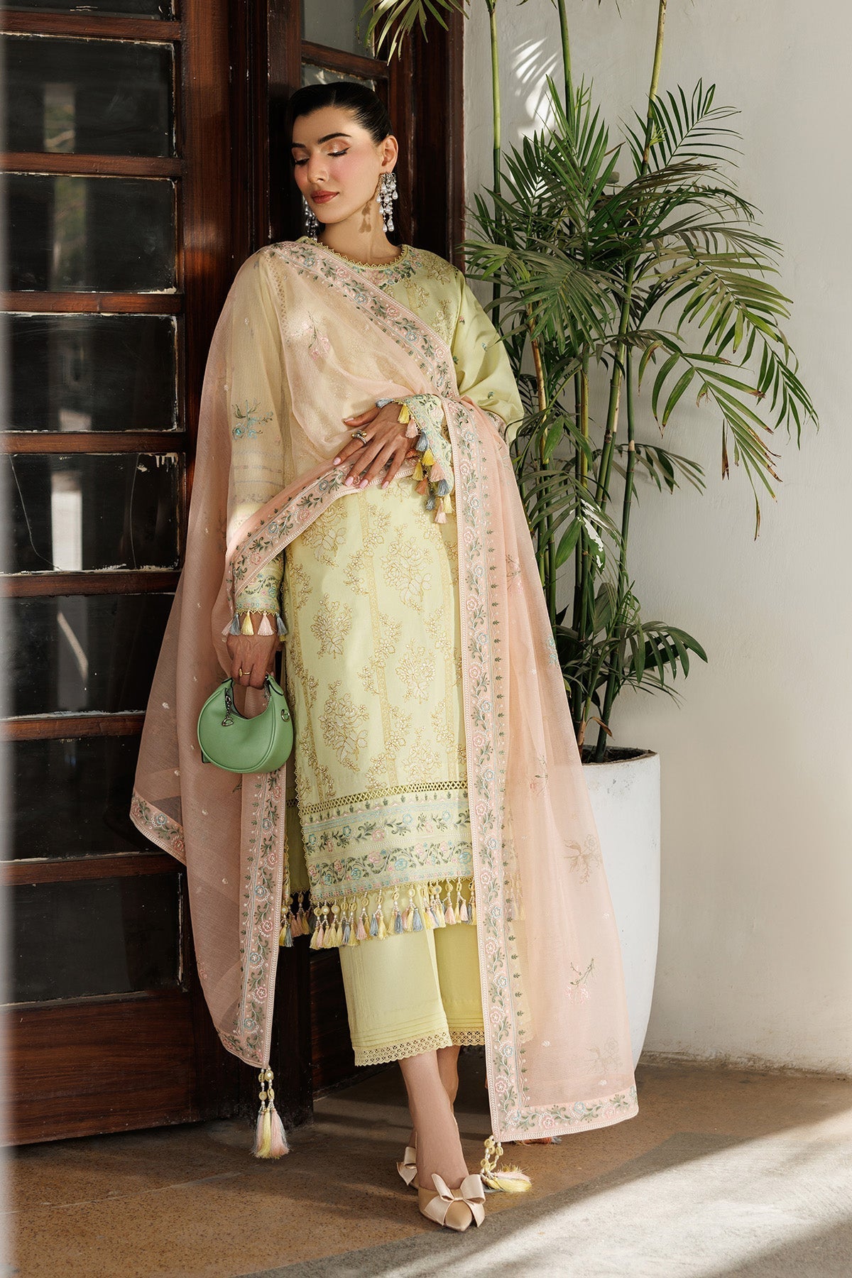 Alizeh | Eid Festive Lawn | AF-EL-7054-Faha - House Of Hania