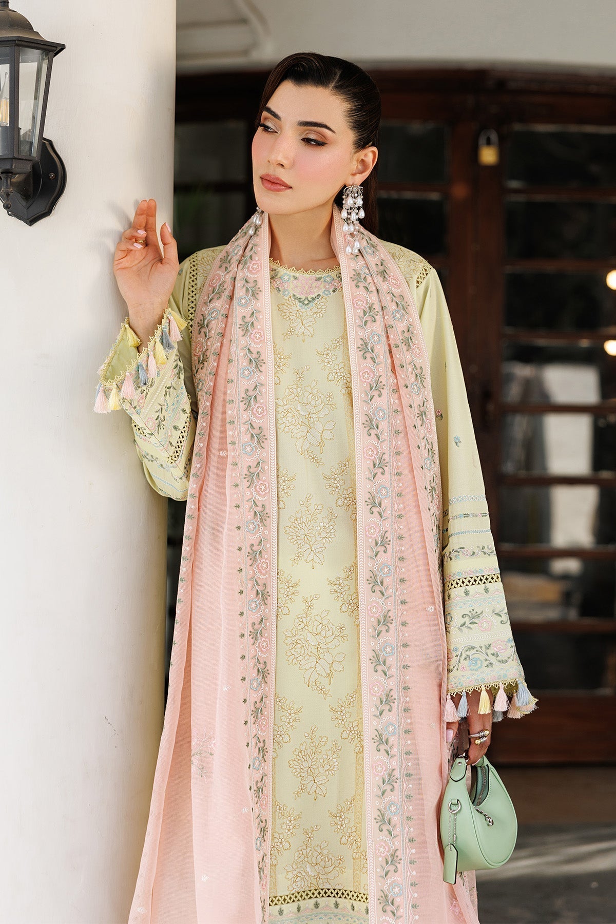 Alizeh | Eid Festive Lawn | AF-EL-7054-Faha - House Of Hania