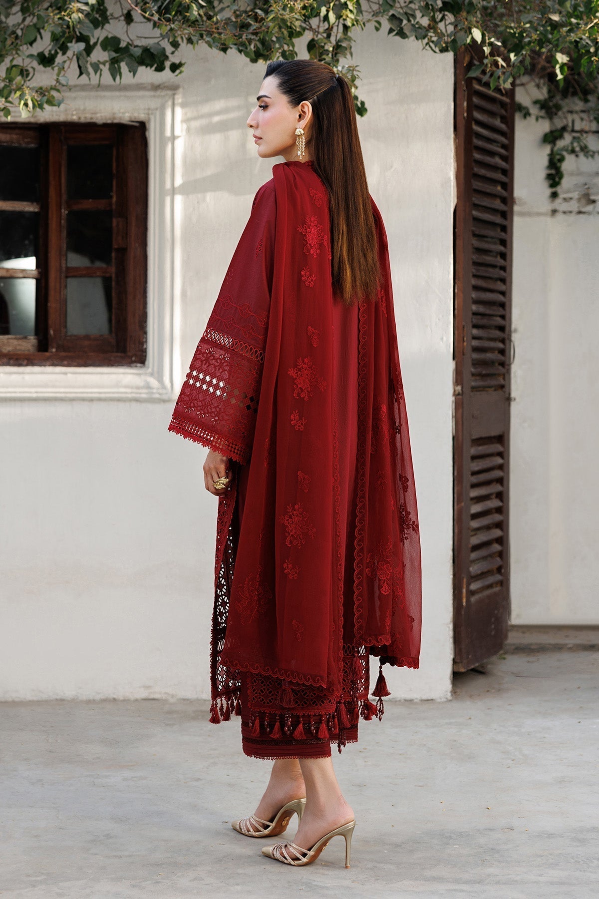 Alizeh | Eid Festive Lawn |AF-EL-7057-Zade - House Of Hania