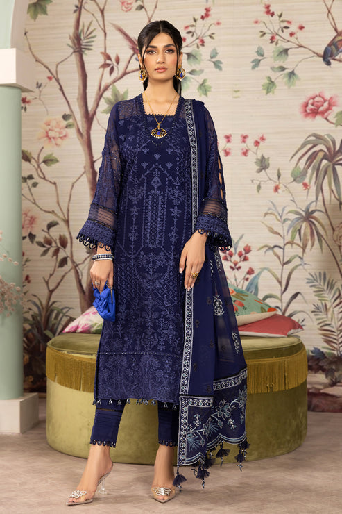 Alizeh | Embroidered Chiffon | Sibel-04 - House Of Hania