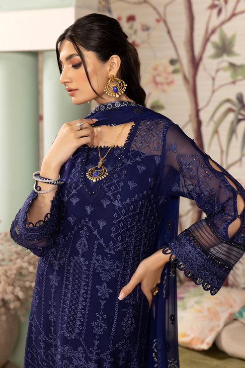 Alizeh | Embroidered Chiffon | Sibel-04 - House Of Hania