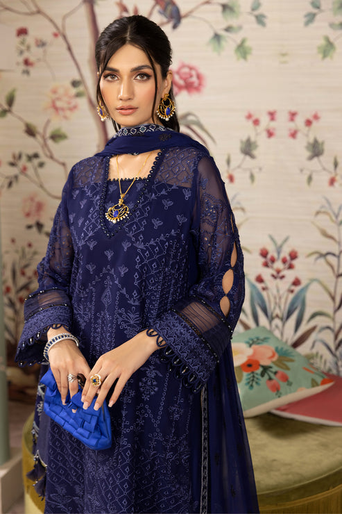 Alizeh | Embroidered Chiffon | Sibel-04 - House Of Hania