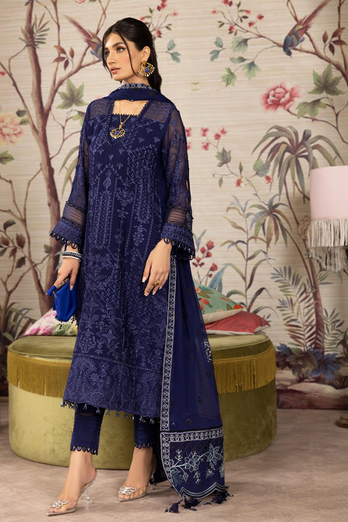 Alizeh | Embroidered Chiffon | Sibel-04 - House Of Hania