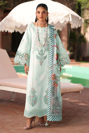 Alizeh | Embroidered Printed Festive Edit 25 |AF-EPL-7031-MIREGA - House Of Hania
