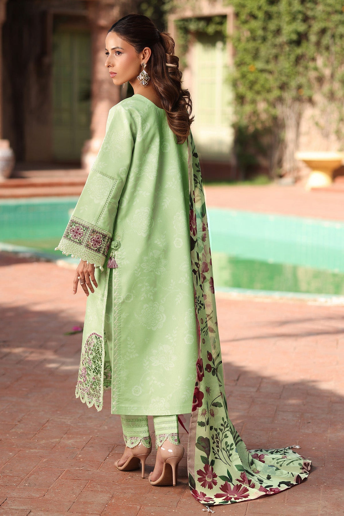 Alizeh | Embroidered Printed Festive Edit 25 | AF-EPL-7034-NUMA - House Of Hania