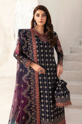 Alizeh Fashion Luxury Embroidered Chiffon 3Pc Suit AF-CH-2167-Nagar - House Of Hania