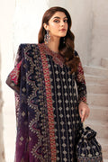 Alizeh Fashion Luxury Embroidered Chiffon 3Pc Suit AF-CH-2167-Nagar - House Of Hania