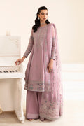Alizeh Fashion Reena Handcrafted Chiffon 3Pc Suit AF-HM-4012-Viera - House Of Hania