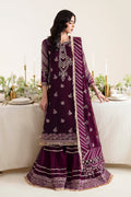 Alizeh Fashion Reena Handcrafted Chiffon 3Pc Suit AF-HM-4019-Laurel - House Of Hania
