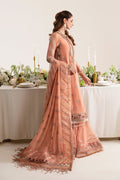 Alizeh Fashion Reena Handcrafted Chiffon 3Pc Suit AF-HM-4020-Margret - House Of Hania