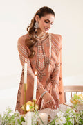 Alizeh Fashion Reena Handcrafted Chiffon 3Pc Suit AF-HM-4020-Margret - House Of Hania