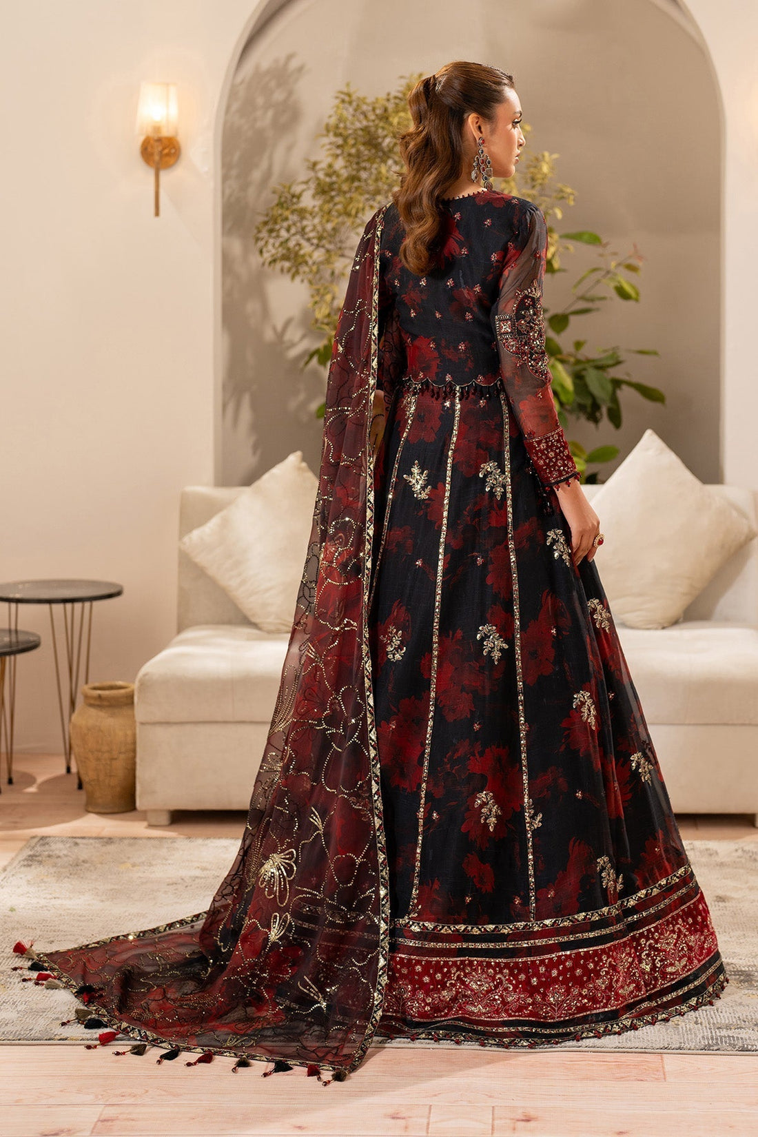 Alizeh | Fleur Chiffon |  AF-CH-2191-Talia - House Of Hania