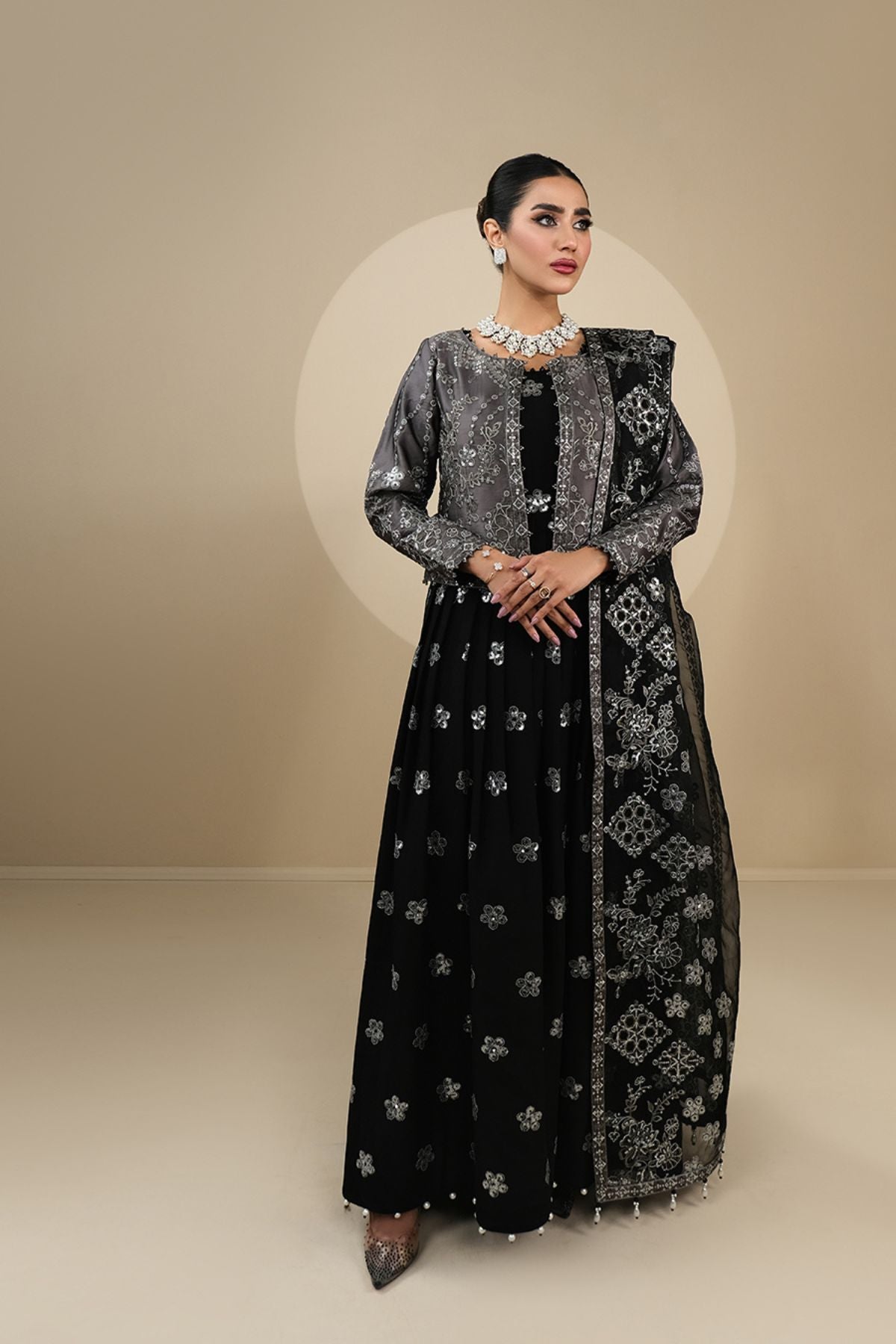 Alizeh | Formals Collection | AF-UF-9025-NAAZ - House Of Hania