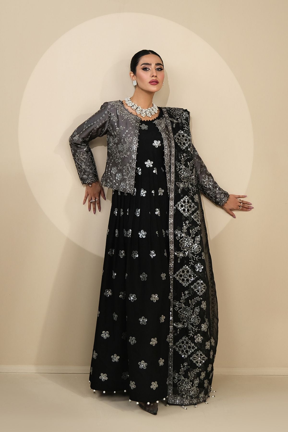 Alizeh | Formals Collection | AF-UF-9025-NAAZ - House Of Hania