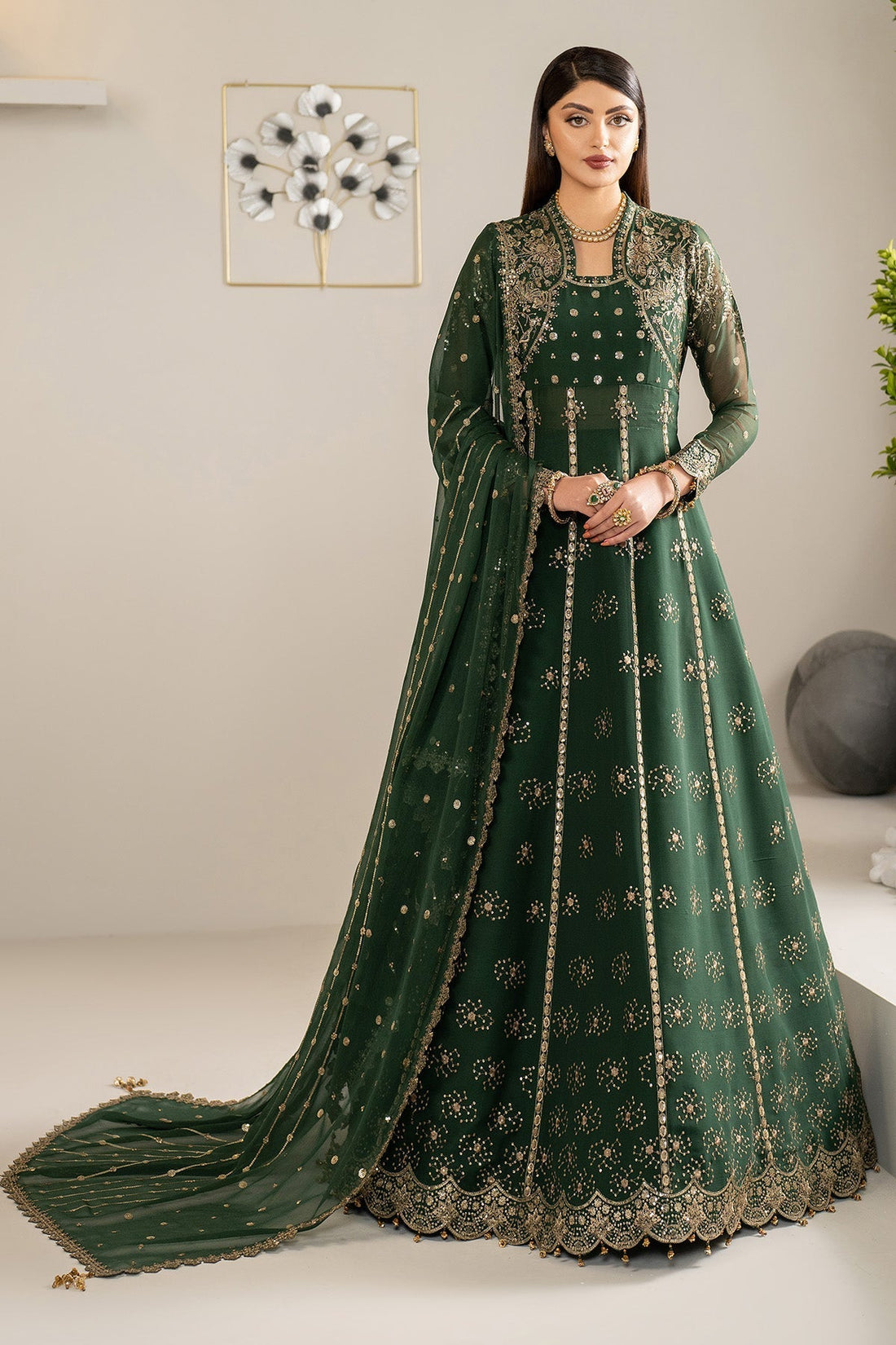 Alizeh | Formals Wear | AF-CH-2189-Elza - House Of Hania