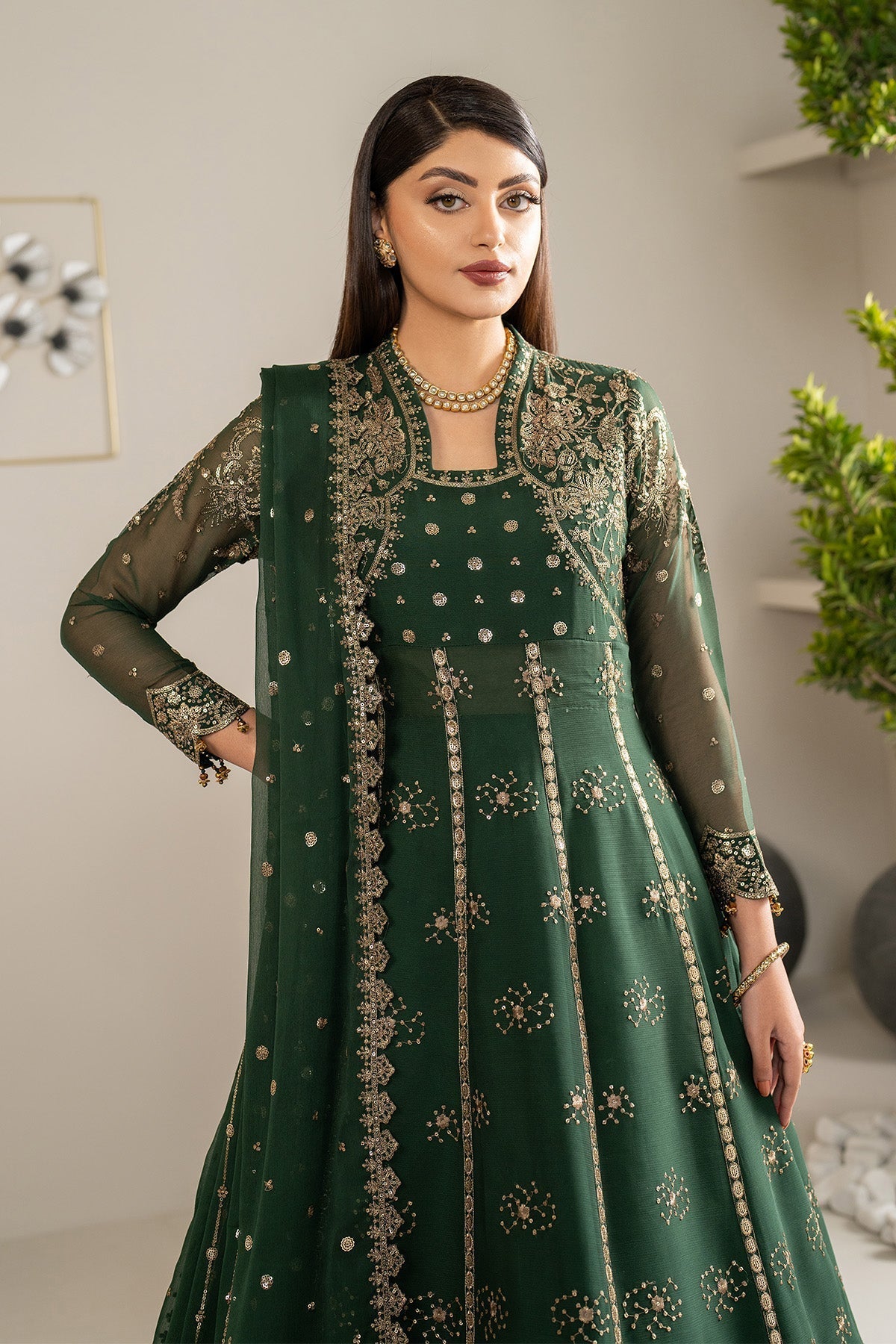 Alizeh | Formals Wear | AF-CH-2189-Elza - House Of Hania