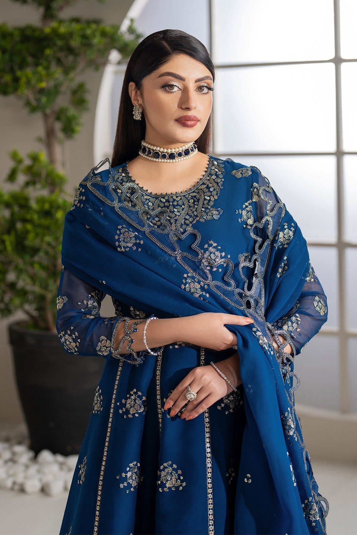 Alizeh | Formals Wear | AF-CH-2189-Pernia - House Of Hania