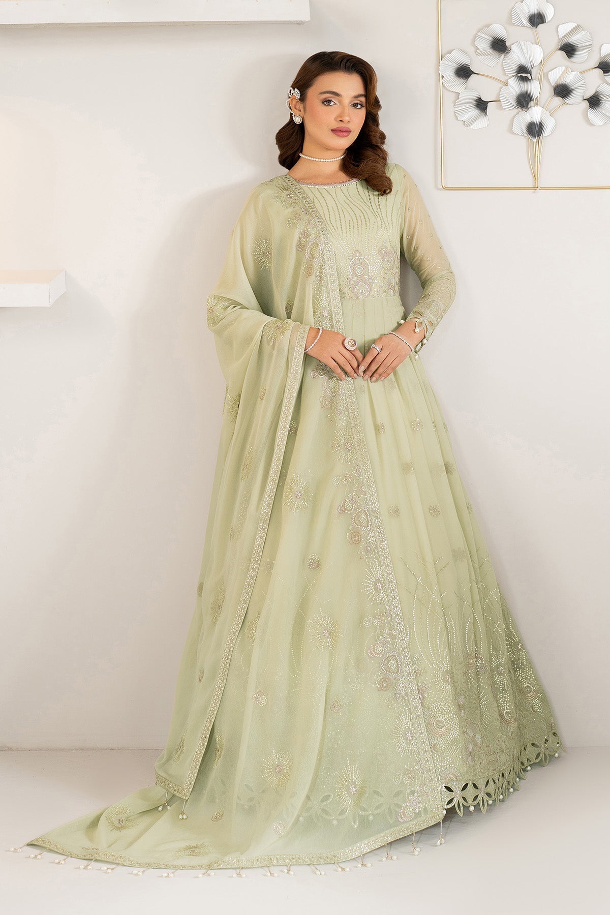 Alizeh | Formals Wear | AF-CH-2189-Zenel - House Of Hania