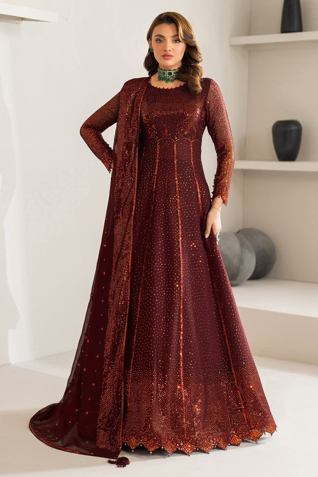 Alizeh | Formals Wear | AF-CH-2190-Liyana - House Of Hania