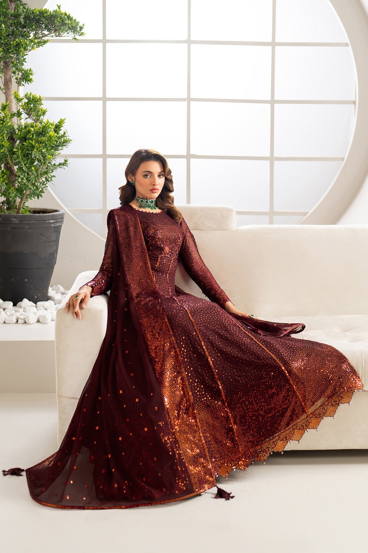Alizeh | Formals Wear | AF-CH-2190-Liyana - House Of Hania