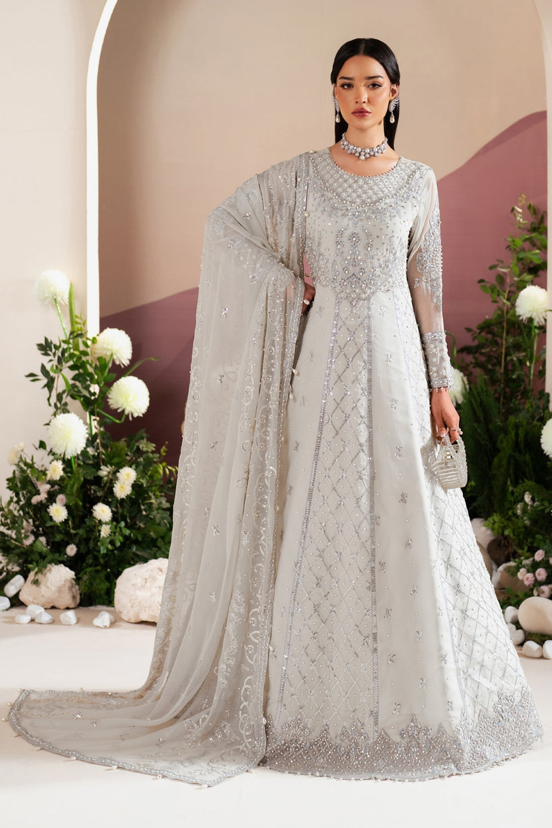 Alizeh | Handcrafted Eid Edit 25 | AF-HM-4032-Musk - House Of Hania