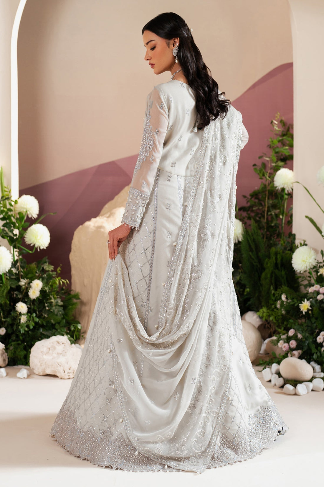 Alizeh | Handcrafted Eid Edit 25 | AF-HM-4032-Musk - House Of Hania