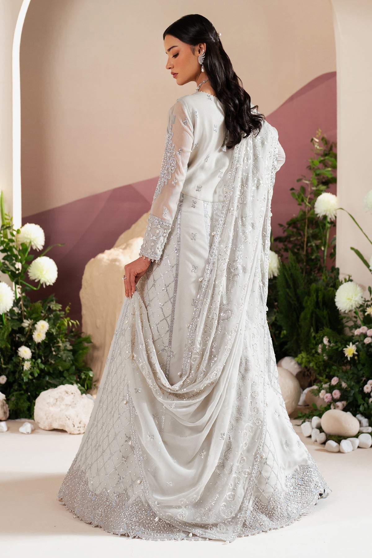 Alizeh | Handcrafted Eid Edit 25 | AF-HM-4032-Musk - House Of Hania