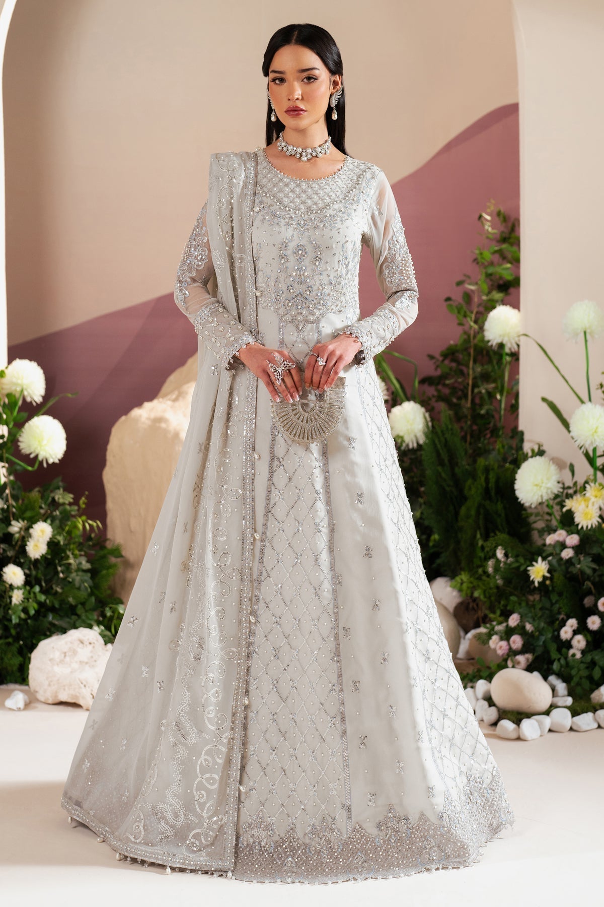 Alizeh | Handcrafted Eid Edit 25 | AF-HM-4032-Musk - House Of Hania
