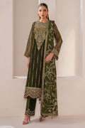Alizeh | Handcrafted Eid Edit 25 | AF-HM-4033-Olivia - House Of Hania
