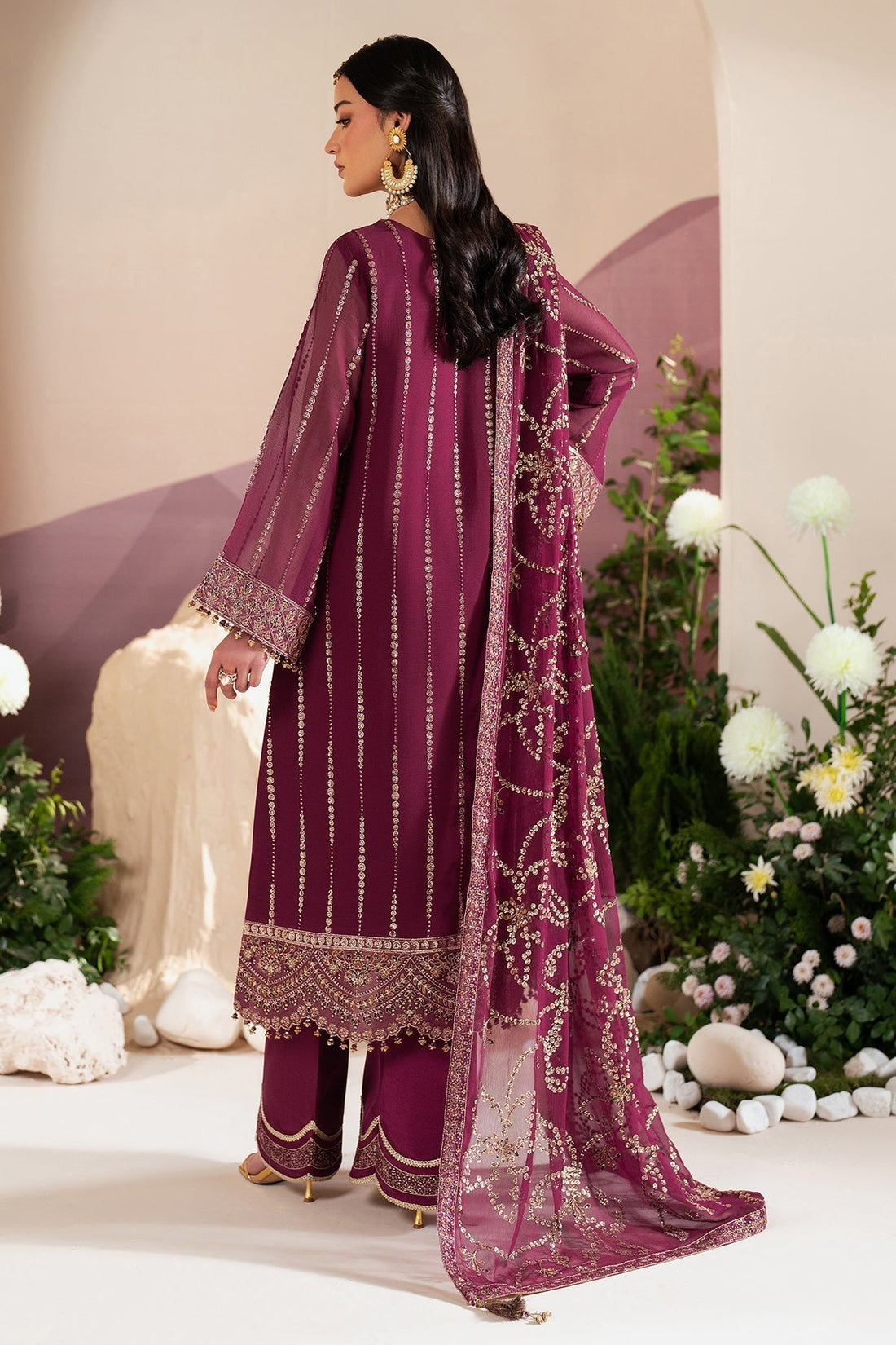Alizeh | Handcrafted Eid Edit 25 | AF-HM-4034-Dusk - House Of Hania