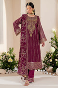 Alizeh | Handcrafted Eid Edit 25 | AF-HM-4034-Dusk - House Of Hania