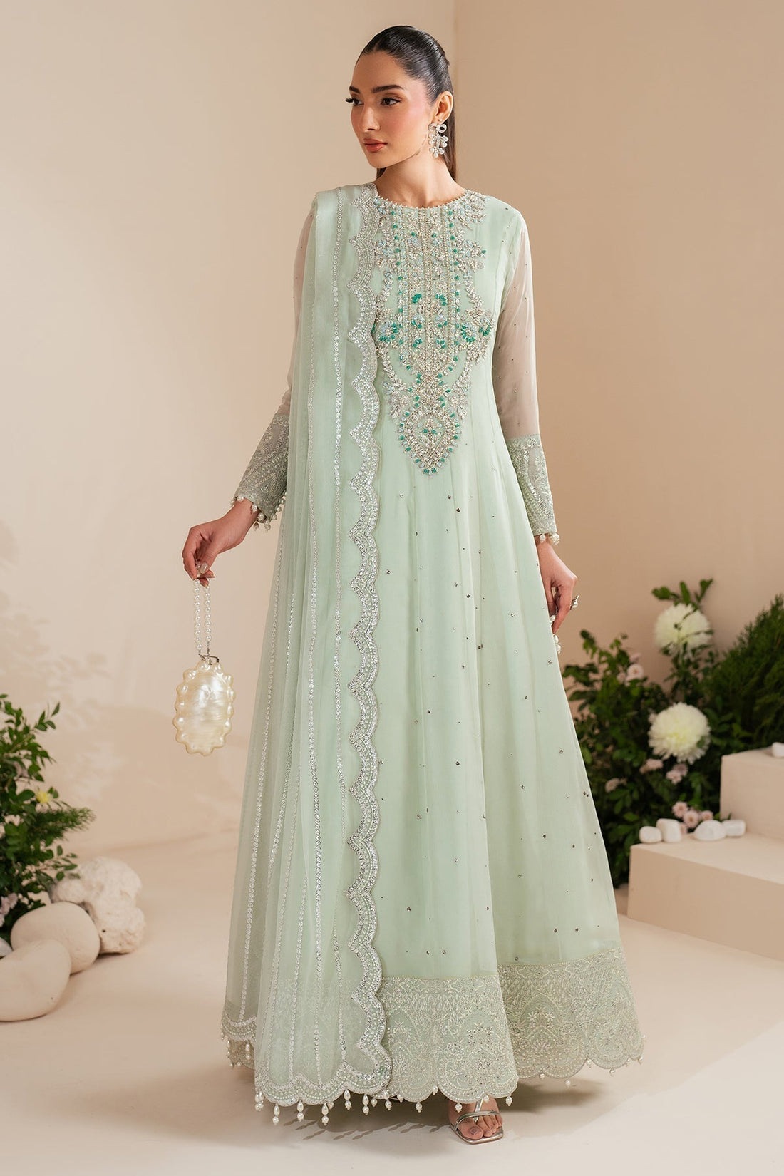 Alizeh | Handcrafted Eid Edit 25 | AF-HM-4035-Rimel - House Of Hania