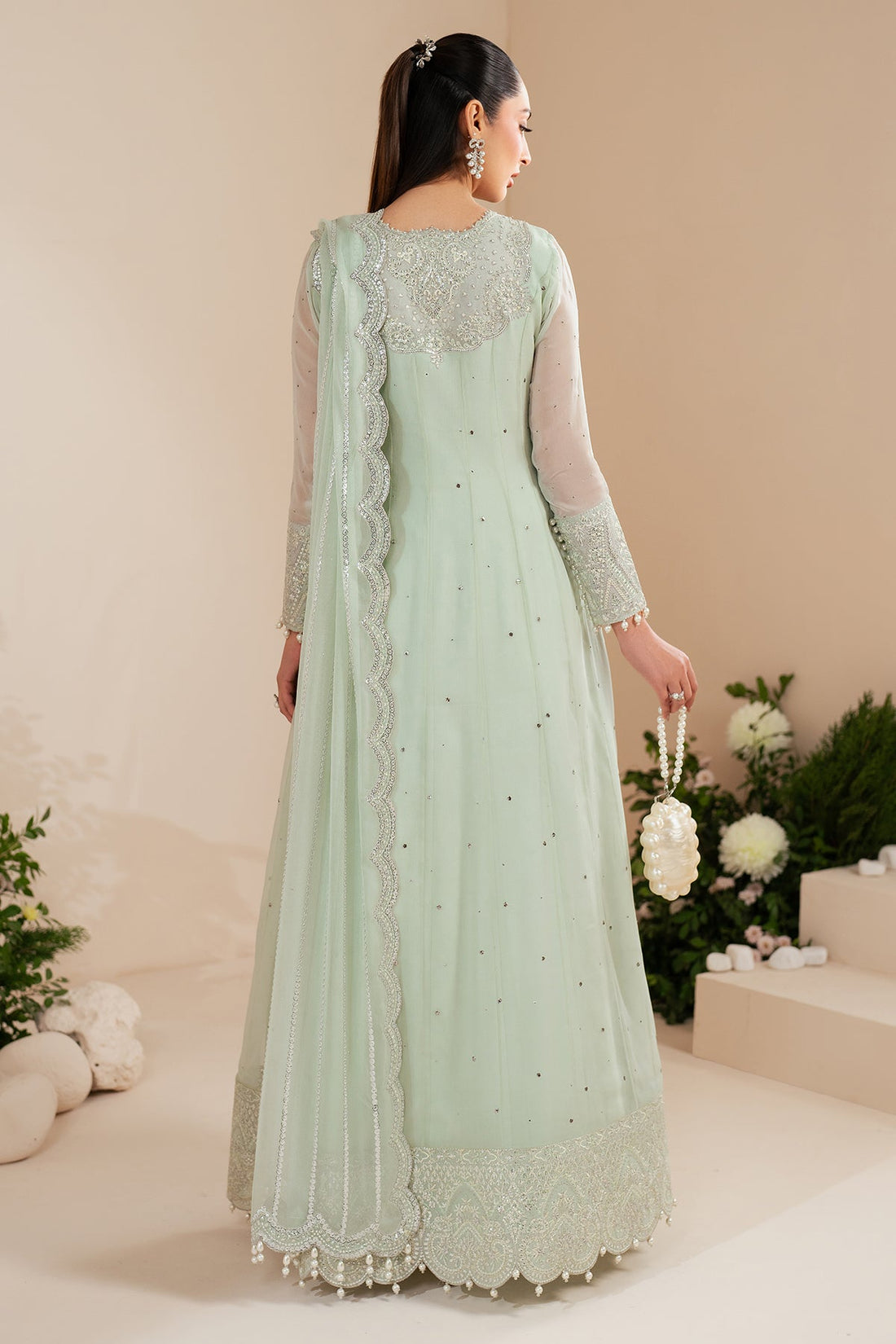 Alizeh | Handcrafted Eid Edit 25 | AF-HM-4035-Rimel - House Of Hania
