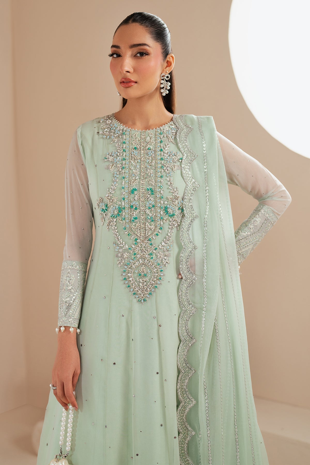 Alizeh | Handcrafted Eid Edit 25 | AF-HM-4035-Rimel - House Of Hania