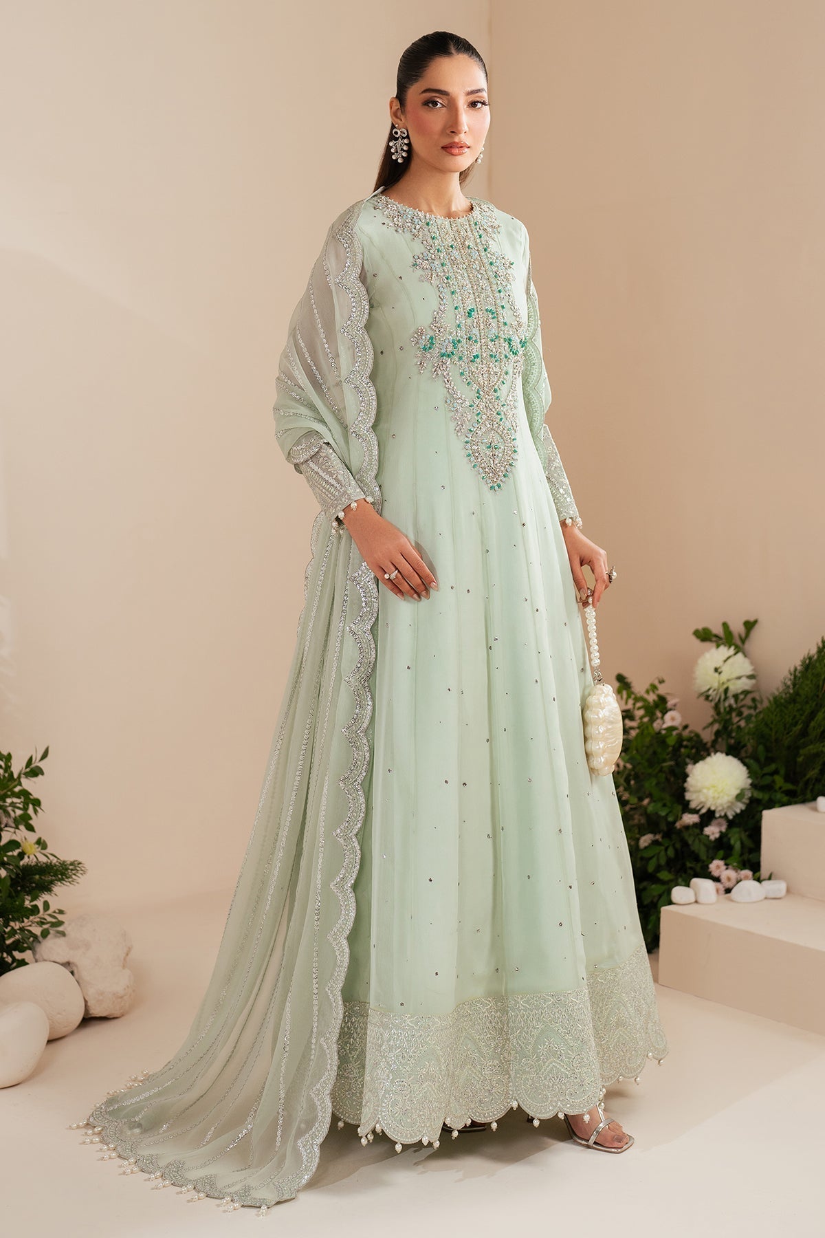 Alizeh | Handcrafted Eid Edit 25 | AF-HM-4035-Rimel - House Of Hania