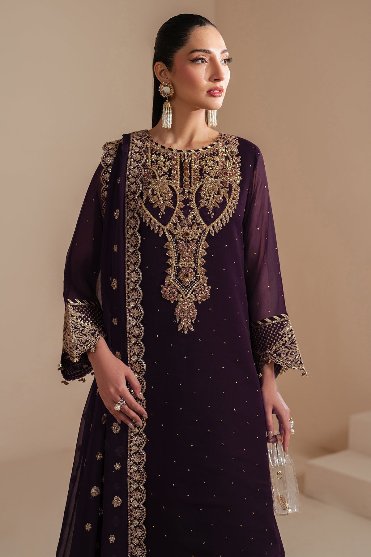 Alizeh | Handcrafted Eid Edit 25 | AF-HM-4038-Sirus - House Of Hania