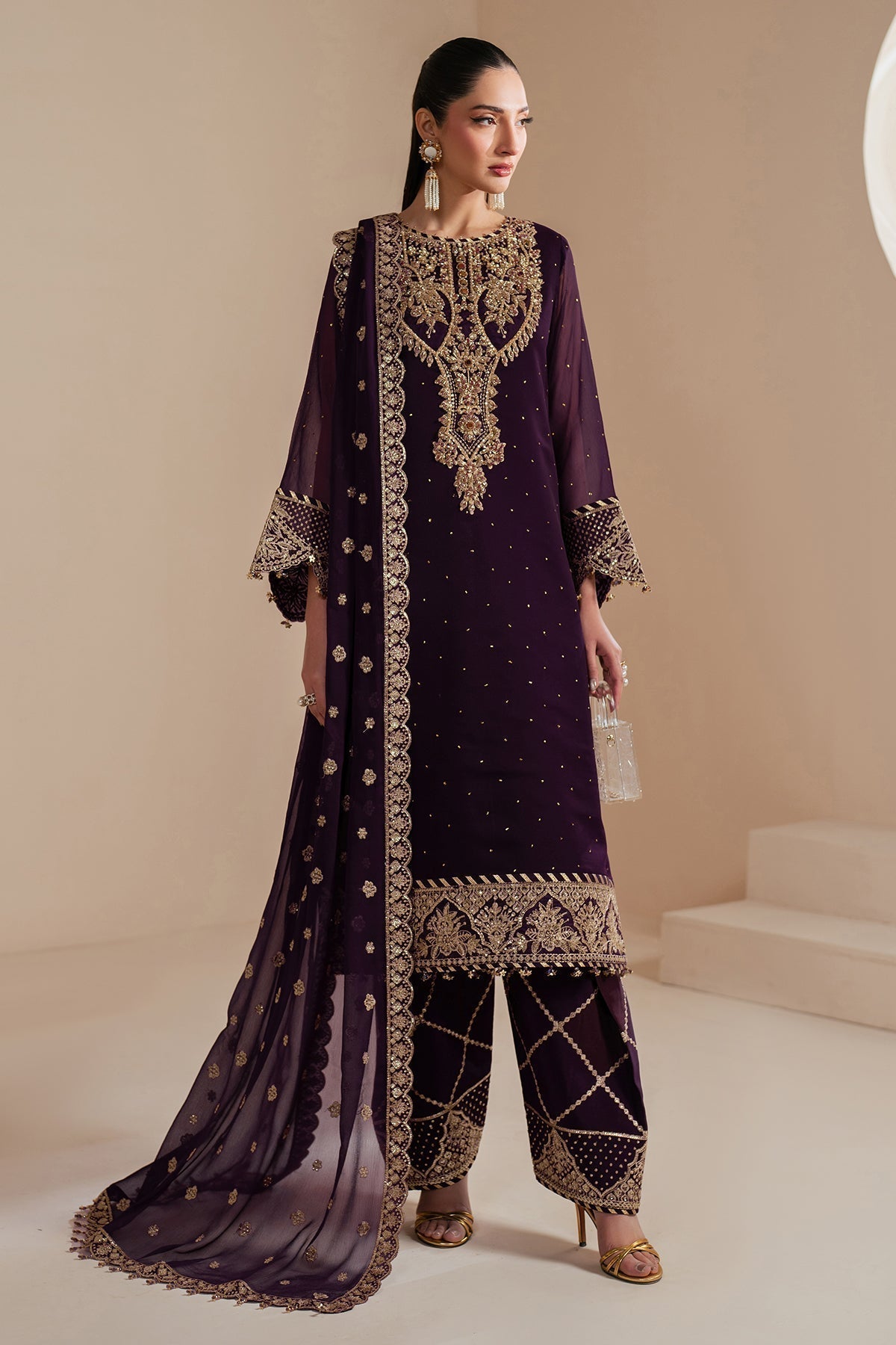 Alizeh | Handcrafted Eid Edit 25 | AF-HM-4038-Sirus - House Of Hania