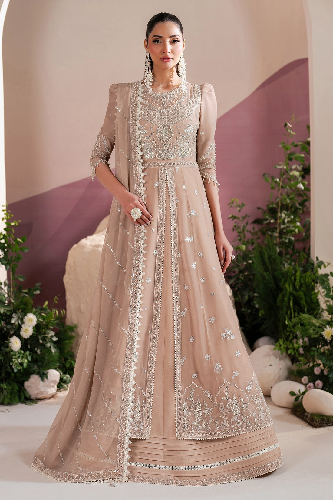 Alizeh | Handcrafted Eid Edit 25 | AF-HM-4039-Sakura - House Of Hania