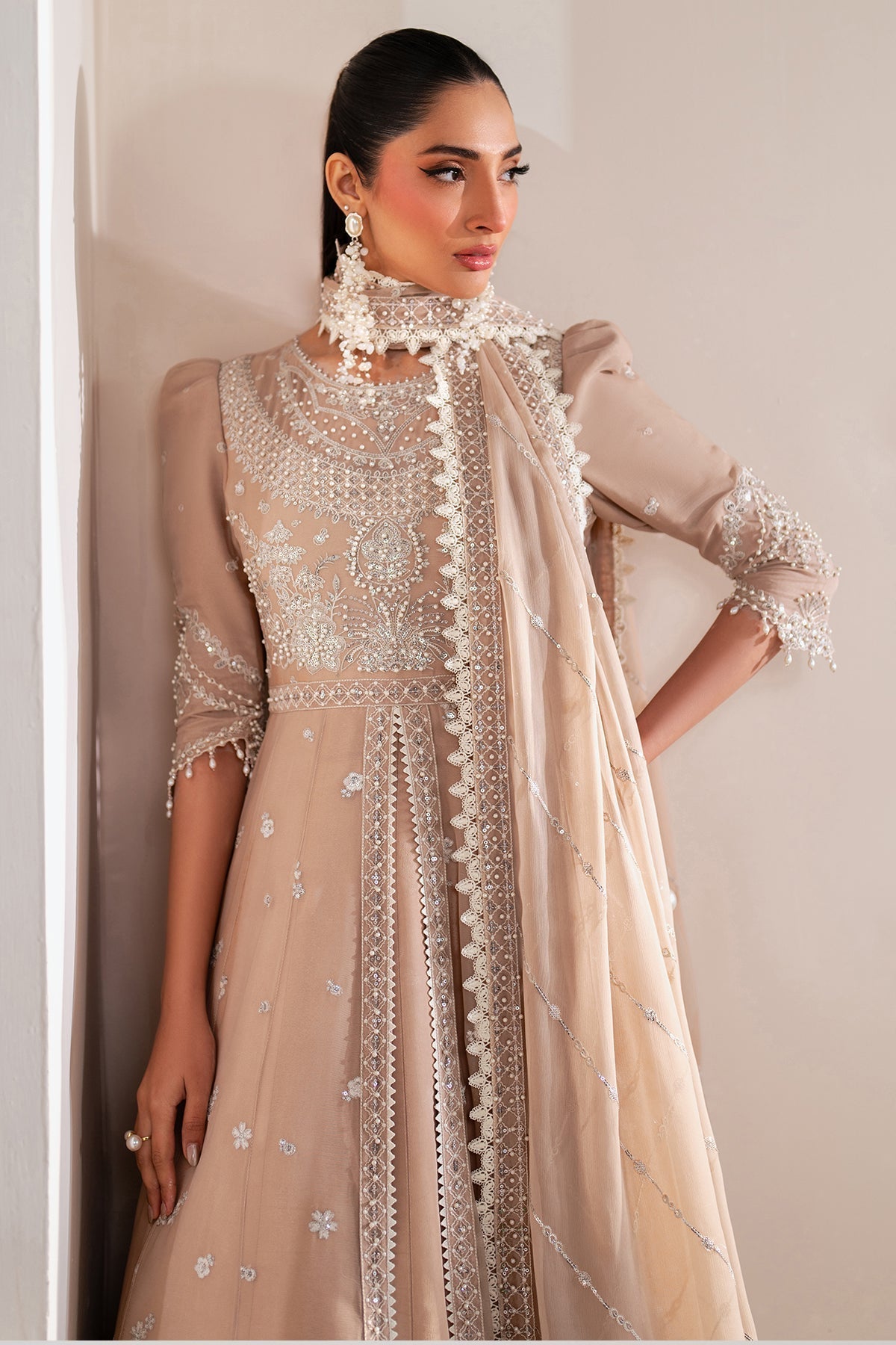 Alizeh | Handcrafted Eid Edit 25 | AF-HM-4039-Sakura - House Of Hania