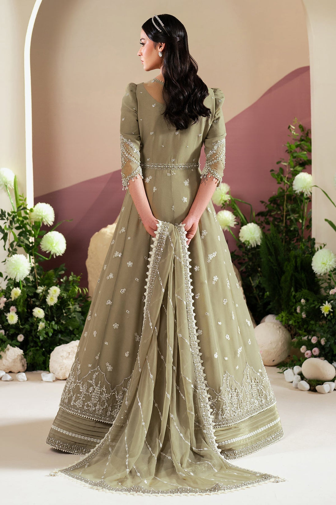 Alizeh | Handcrafted Eid Edit 25 | AF-HM-4040-Tunic - House Of Hania
