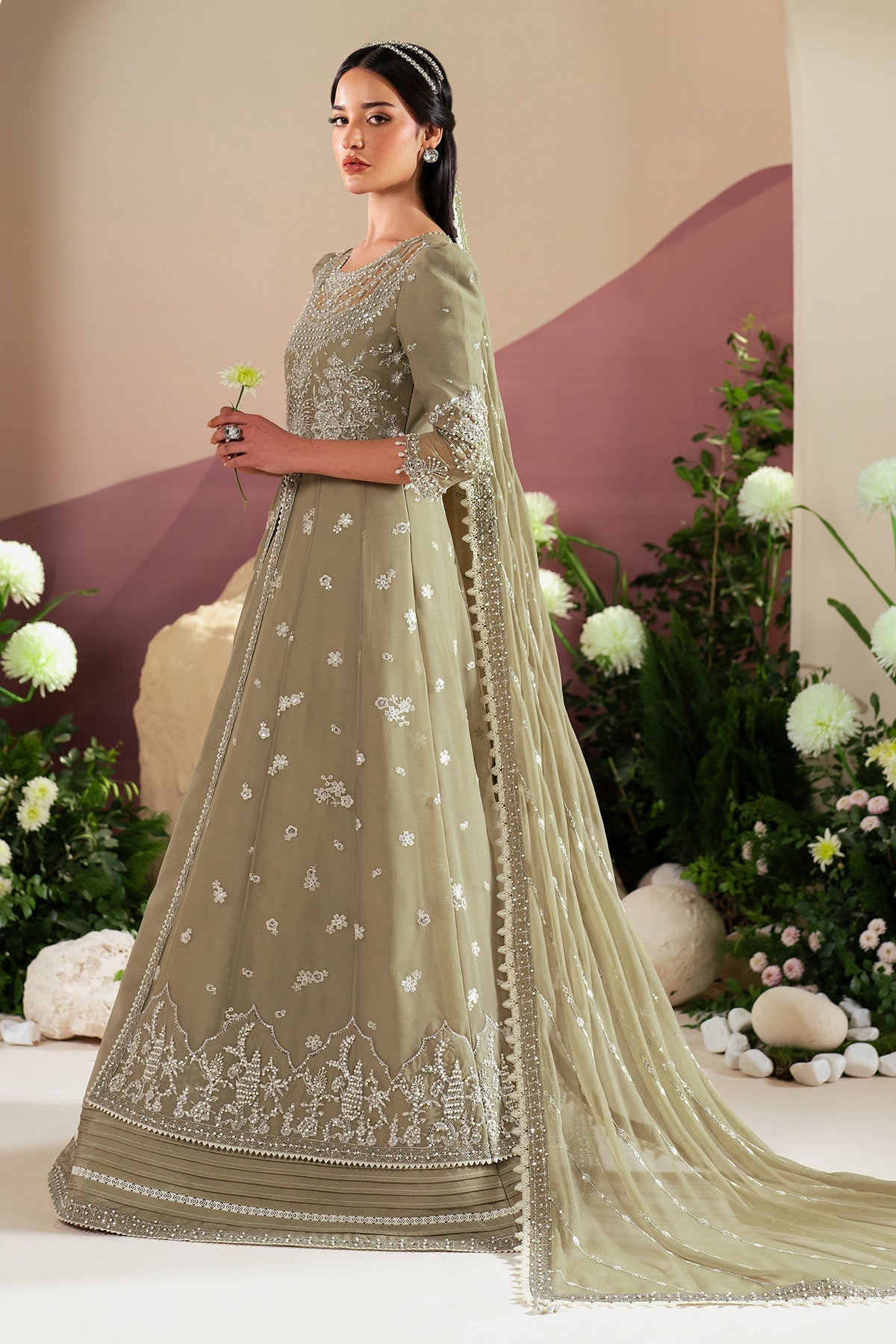 Alizeh | Handcrafted Eid Edit 25 | AF-HM-4040-Tunic - House Of Hania