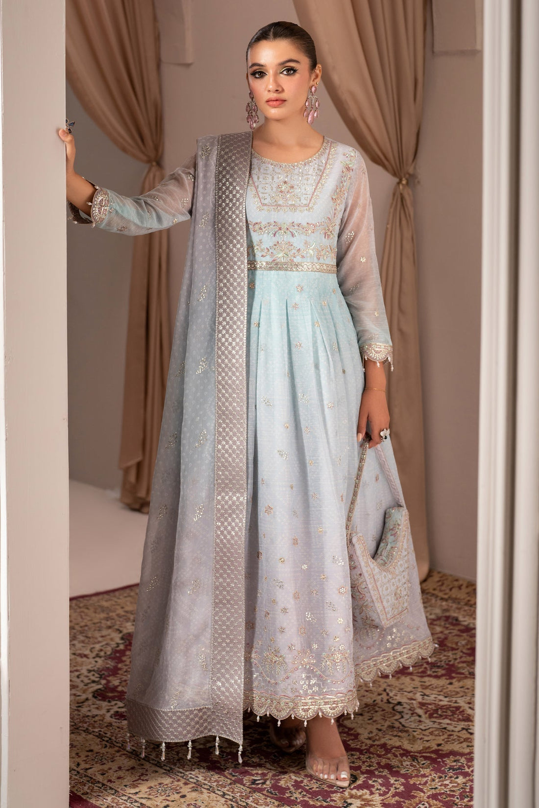 Alizeh | Jhalak Formals | AF-JHLK-01-CHANDNI - House Of Hania