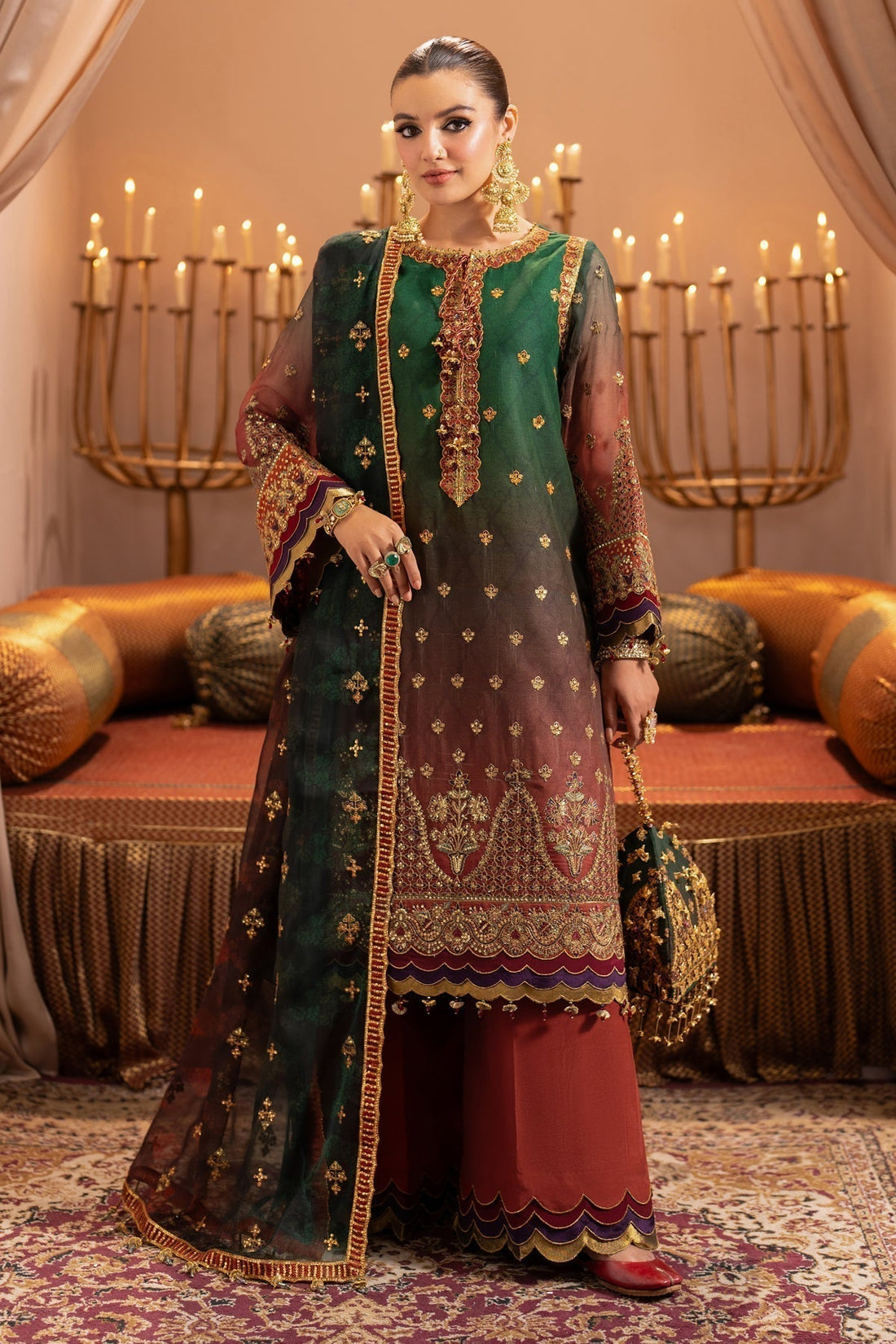 Alizeh | Jhalak Formals | AF-JHLK-02-HUSN - House Of Hania