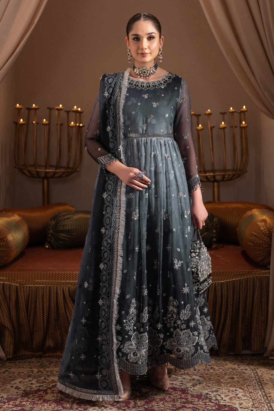 Alizeh | Jhalak Formals | AF-JHLK-08-MASTANI - House Of Hania