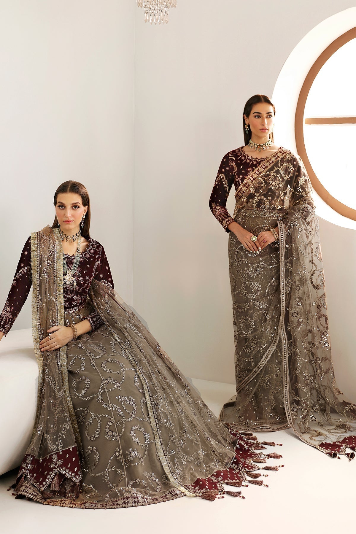 Alizeh | La Ruha Wedding Formals | AF-CH-2175-Esme - House Of Hania