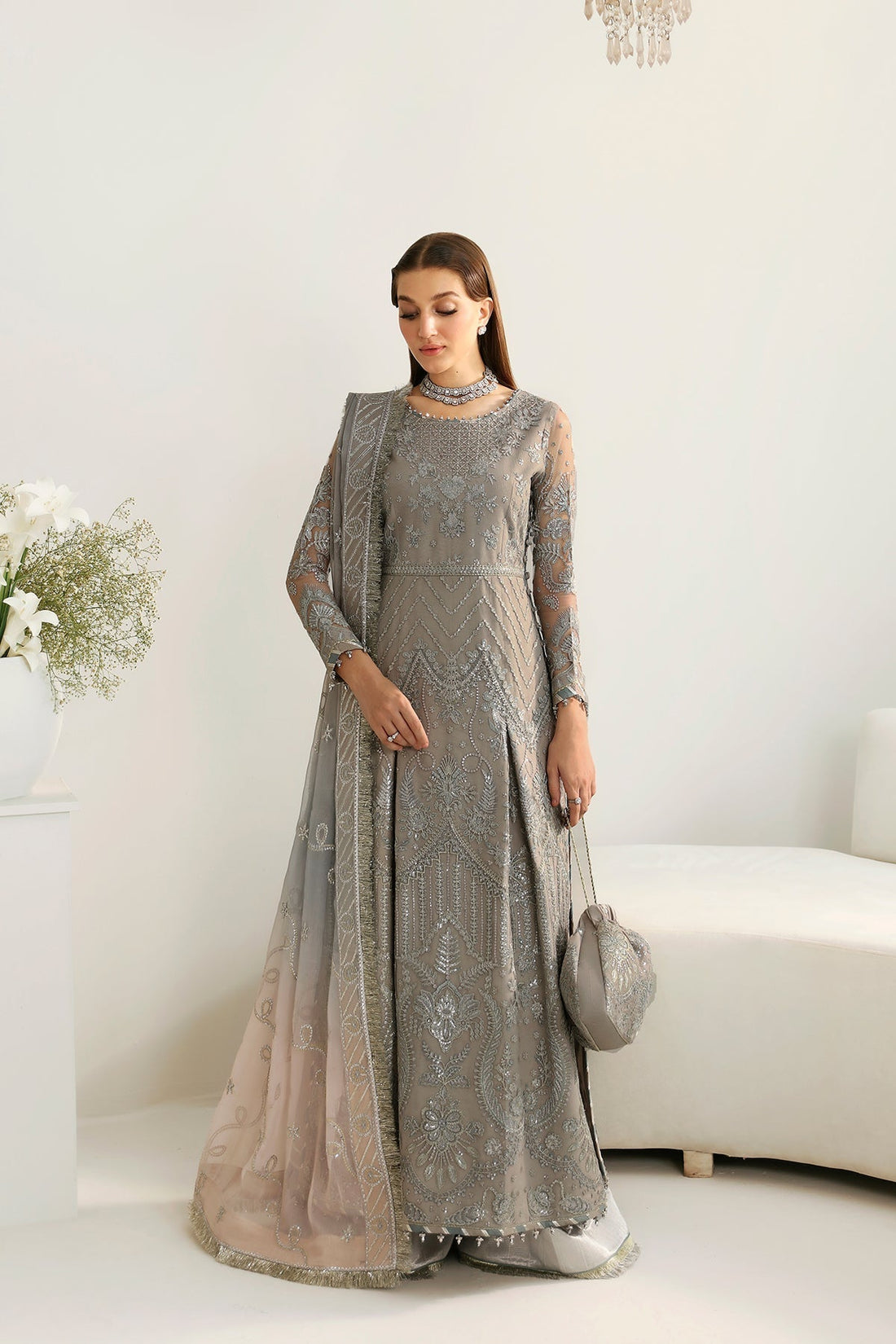 Alizeh | La Ruha Wedding Formals | AF-CH-2179-Lisya - House Of Hania