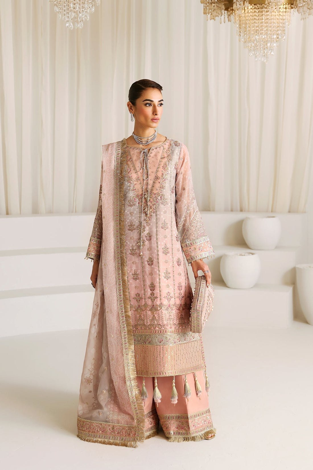 Alizeh | La Ruha Wedding Formals | AF-CH-2181-Breeze - House Of Hania